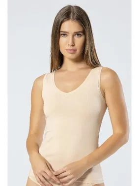 Türen Kadın Likralı Pamuklu V Yaka Atlet Türen 913