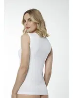 Kadın Likralı Beyaz Süprem Atlet HMD 2440 Beyaz detay görünüm