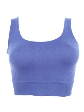 Form Angel Kalın Askılı Pedsiz Fitilli Crop Fit Büstiyer Form Angel 5700