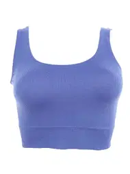 Form Angel Kalın Askılı Pedsiz Fitilli Crop Fit Büstiyer Form Angel 5700