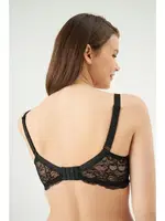 Kaplı Emzirme Sütyeni Eros ERSK501 Siyah görsel 7
