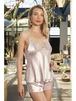 Kaplı Saten 6'lı Takım Nurteks 6690 Pudra görsel 6