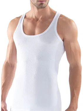 Black Spade Kaşkorse Erkek Atlet Beyaz BlackSpade 9341 