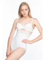 Kaymayı Önleyen Silikon Korse Emay Dikişsiz Beli Dantel 2028 Beyaz farklı açı