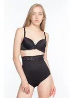 Kaymayı Önleyen Silikon Korse Emay Dikişsiz Beli Dantel 2028 Siyah görsel 9