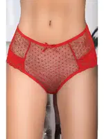 Kırmızı Kadın Puanlı Külot Margarita Sistina K1006 Kırmızı