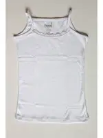 Kız Çocuk İp Askı Atlet HMD 2014 Beyaz detay görünüm