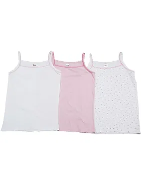 Öztaş Kız Üçlü İp Askılı Atlet Baskılı ve Düz Öztaş F4018