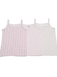 Öztaş Kız Üçlü İp Askılı Atlet Öztaş F4050