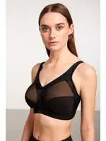 Kom Bianca Toparlayıcı Desteksiz Sütyen Siyah görsel 8