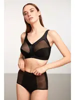 Kom Bianca Yüksek Bel Siyah Külot detay görünüm