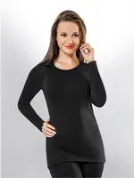 Kadın Termal Fanila Üst Kota 2007 Siyah