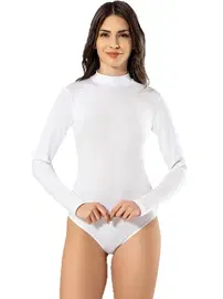 Kota Balıkçı Yaka Uzun Kol Çıtçıtlı Bayan Body Kota 6181