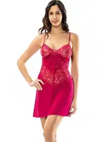 Dantelli Transparan Bayan Fantazi Gecelik Takım Kota 6202