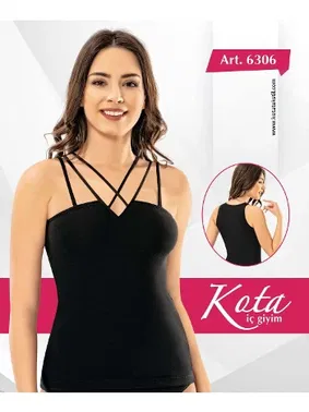 Kota İnce Çapraz İpli Kadın Atlet Kota 6306 - Alternatif Görünüm