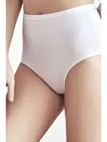 Kadın Yüksek Bel Brief Kesim Külot Anıl 2678 - 10 Adet Beyaz