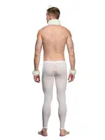 Erkek Fantezi Tavşan Kostüm La Blinque 15718 Beyaz farklı açı