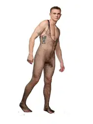 La Blinque Erkek Siyah File Vücut Çorap La Blinque 15722