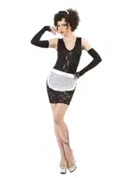 La Blinque Fantezi Dekolteli Hizmetçi Kostüm 6026 Siyah