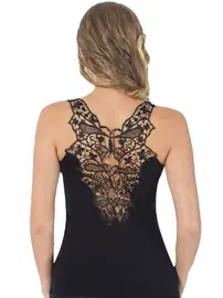 HMD Likralı Lez Dantelli Atlet Bayan HMD 2464