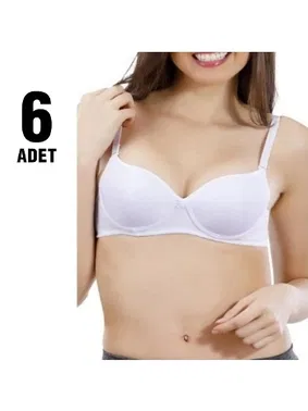 Liza (Layza) Klasik Boş Kalıp Bayan Sütyen Liza 1000 - 6 Adet