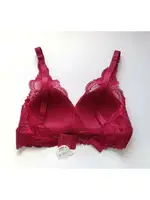 Dantelli Telsiz Bustiyer Sütyen Liza 1030 Bordo farklı açı