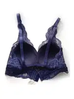 Dantelli Telsiz Bustiyer Sütyen Liza 1030 Mor görsel 6