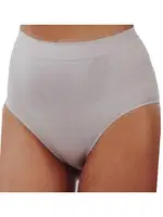 Dikişsiz İz Yapmaz Yüksek Bel Slip Külot Liza 11001 Beyaz farklı açı