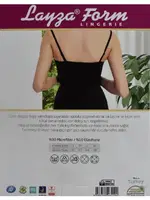 Agraflı Toparlayıcı Kadın Atlet Liza 15010 Siyah detay görünüm