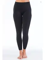 Dikişsiz İz Yapmaz Bayan Uzun Tayt Liza 16000 Siyah detay görünüm