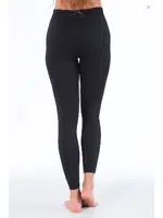 Dikişsiz İz Yapmaz Bayan Uzun Tayt Liza 16000 Siyah farklı açı