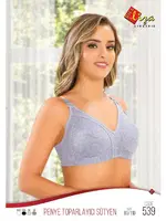 Toparlayıcı Penye Sütyen Liza 539 Gri görsel 8