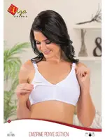 Emzirme Sütyeni Liza 8888 Beyaz detay görünüm