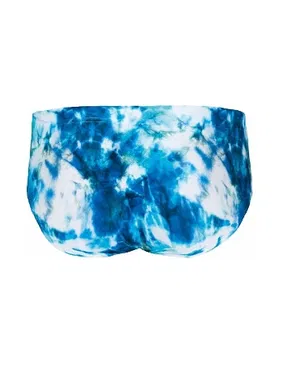 Doreanse Mavi Batik Desenli İpli Slip Erkek Mayo Doreanse 3825 - Alternatif Görünüm