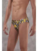 Mavi Leopar Desenli Erkek Slip Doreanse 1407 Mavi Leopar