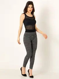 Miorre Miorre Seamless Bayan Desenli Tayt