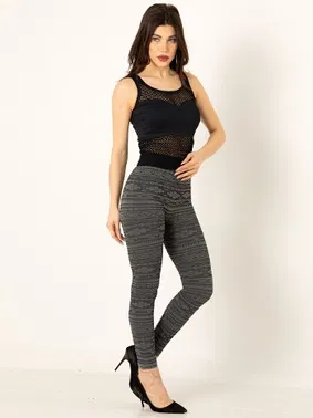 Miorre Miorre Seamless Bayan Desenli Tayt - Alternatif Görünüm