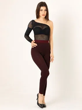 Miorre Miorre Dikişsiz Bordo Tayt - Alternatif Görünüm