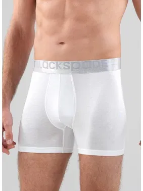 Black Spade Modal Elastan Erkek Boxer Silver Beyaz BlackSpade 9303