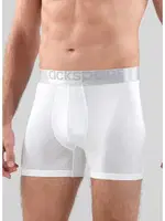 Modal Elastan Erkek Boxer Silver Beyaz BlackSpade 9303