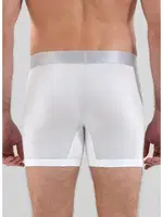 Modal Elastan Erkek Boxer Silver Beyaz BlackSpade 9303 detay görünüm