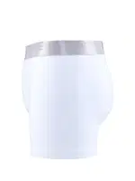 Modal Elastan Erkek Boxer Silver Beyaz BlackSpade 9303 farklı açı