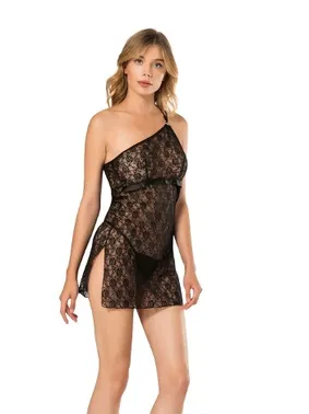 Moongirl Tek Omuz Askılı Fantazi Gecelik Moongirl 119