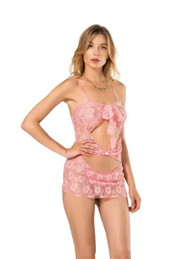 Moongirl Fiyonklu Göbek Dekolteli Fantazi Gecelik Moongirl 122