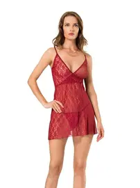 Moongirl Yan Tarafı Tül Fantazi Gecelik Moongirl 140