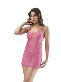 Moongirl Dantelli Çift Askılı Fantazi Gecelik Moongirl 3048