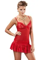 Göğüsleri Fırfırlı Fantazi Gecelik Moongirl 9047 farklı açı