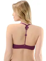 Önden Kopçalı Destekli Sütyen Nbb 3683 Vişne farklı açı