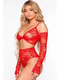 NightLight Dantel Erotik Kadın Gecelik Takım Nightlight 3280