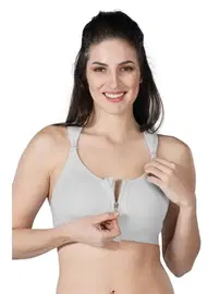 Emay Önden Fermuarlı Sporcu Penye Sütyen Emay 184